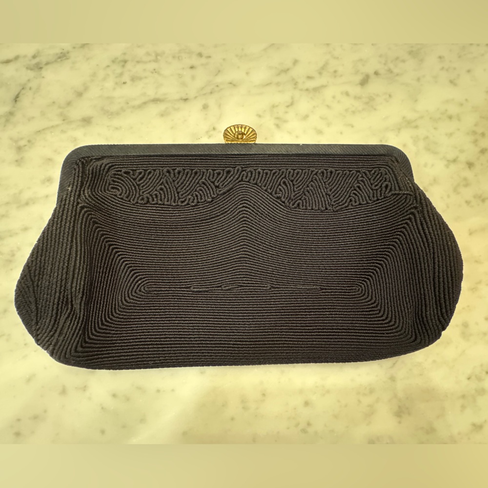 Vintage Navy Clutch